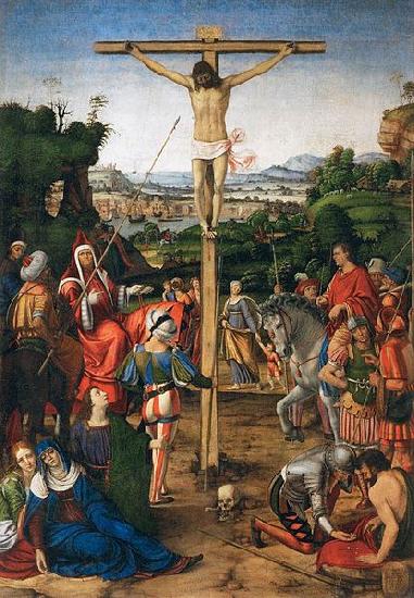 Andrea Solario The Crucifixion oil painting picture